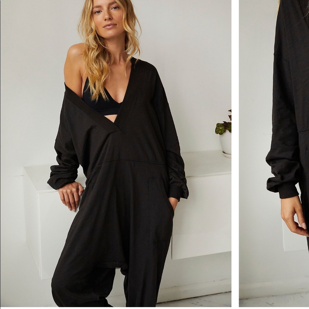 Black FP long sleeve Onesie